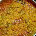 El cooksnap de Ana Maria Ruz Montoya cuando hizo Arroz con conejo.