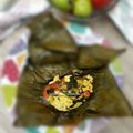 Cooksnap dari Fadiah Dina ( Lapak Bu'din ) untuk resep Pepes Tahu Kemangi