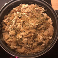 El cooksnap de Nacho Albarrán cuando hizo Repollo con pollo.