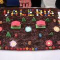 El cooksnap de marina cuando hizo Tarta casera de galletas y chocolate.