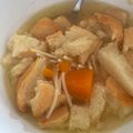 El cooksnap de Marieta cuando hizo Sopas de pan.
