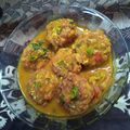 Jharna Shaoo's cooksnap of when they made বাঁধাকপির কোপ্তা কারি(Cabage kofta curry recipe in Bengali).