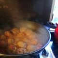 El cooksnap de Elsa Fernandez cuando hizo Albóndigas de carne y avena.