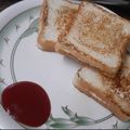 Lena chandra का कुकस्नैप जब उन्होंने वेज मायोनिस सैंडविच (veg mayonnaise sandwich recipe in Hindi) बनाया था।