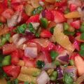 Keki Ab's cooksnap of when they made Mike's Strawberry Pineapple Jalapeño Salsa.