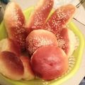 صورة من أميرة في بيتي وتاجي زوجي، شاركها بعد تجربة وصفة خبز الحليب 🥰 بنين 😋 وخفيف 😍😍