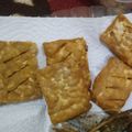 Cooksnap dari Aulia R. untuk resep 128. Tempe goreng garit bumbu marinasi