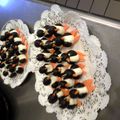 rodneycooks's cooksnap of when they made March of the penguins, olive and cheese bites.