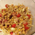 El cooksnap de Loly Guerra cuando hizo Ensalada de garbanzos con aguacate y atún.