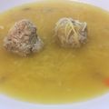 El cooksnap de Marieta cuando hizo Sopa de pollo con fideos.