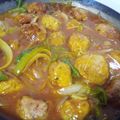 El cooksnap de Elena C cuando hizo Albóndigas en salsa agridulce.