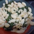 El cooksnap de Anna Bella alias Moni Argento cuando hizo Fideos con acelga.