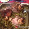Cooksnap από μικρή πίπη στη συνταγή Γουρουνόπουλο ψητό σε λεμονόφυλλα