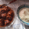 El cooksnap de Margarita Almeida cuando hizo Albóndigas dulces con arroz 😊.