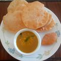 Reshmi Deb's cooksnap of when they made লুচি আর ছোলার ডাল (Luchi cholar dal recipe in bengali).