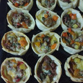 El cooksnap de Carlos Pinto cuando hizo Fácil y rápido! canastitas rellenas!.