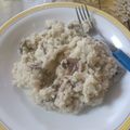 El cooksnap de Maria Jorlar cuando hizo Risotto de champiñones portobello.