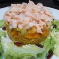 El cooksnap de Laura AO cuando hizo Tartar de salmón, mango y quinoa.