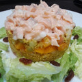 El cooksnap de Laura AO cuando hizo Tartar de salmón, mango y quinoa.