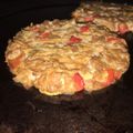 El cooksnap de Aylen Paez cuando hizo Hamburguesa de soja texturizada.