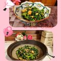 ダッフィーニーうに's cooksnap of when they made 簡単♪　春菊のピーナッツバター和え.