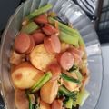 Cooksnap dari Evi Thio untuk resep Sapo Tahu Sawi Sosis Teriyaki