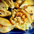 El cooksnap de Arianne cuando hizo Mini arepas con falso ceviche de atún.