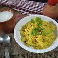 Twinkal Kalpesh Kabrawala's cooksnap of when they made મસાલા ભાત (Masala Bhat recipe in Gujarati).