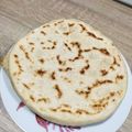 El cooksnap de anita cuando hizo Pan árabe a la sartén (Pan marroquí).
