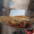 El cooksnap de Antonella Sierra cuando hizo Falso Strudel de Manzanas económico.