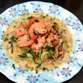 Mia Chan's cooksnap of when they made Shrimp Scampi with Zucchini Noodles.