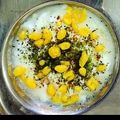 Sunita Shah's cooksnap of when they made Bundi Raita.