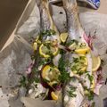 El cooksnap de graciela garza cuando hizo Lubina al limón 🍋- al horno.