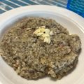 El cooksnap de Raquel Rubio Acero cuando hizo Risotto de champiñones y bacon (Mambo/Thermomix).
