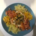 El cooksnap de Victor Manuel Suárez cuando hizo Ensalada de gambas y mejillones.
