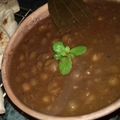 Chef Jatin Singh का कुकस्नैप जब उन्होंने ऑयल फ्री छोले मसाला (oil free chole masala recipe in Hindi) बनाया था।