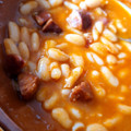 El cooksnap de Jorge Anders cuando hizo Guiso de alubias de bote con chorizo y jamón.