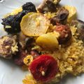 El cooksnap de @tesa.cuina cuando hizo Arroz al horno con magro, morcilla de cebolla y chorizo.