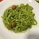 El cooksnap de Yasna cuando hizo Ñoquis con pesto casero, camarones y tomates cherry.