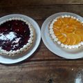 El cooksnap de Vanesa Ortiz cuando hizo Tarta frutal con dulce de leche y chantillí.