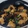 Cooksnap zaharah hushin semasa beliau membuat Ayam Cendawan Tumis Jintan Putih Chinese Style.