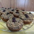El cooksnap de Kari Rodriguez cuando hizo Muffins fit y light de arándanos y avena.