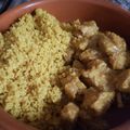 El cooksnap de Noemi Yanira cuando hizo Pollo al curry Thai con cuscús.