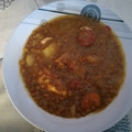 El cooksnap de Belén Rodriguez Garcia cuando hizo Lentejas con costilla y chorizo.