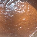 El cooksnap de docmatera cuando hizo Salsa de ciruelas.