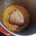 El cooksnap de Patry Lopez cuando hizo Redondo de ternera.