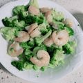 林貞伶 的 青花菜炒蝦仁 cooksnap