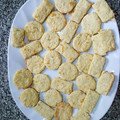 El cooksnap de Eliana cuando hizo Galletas de queso, tomillo y albahaca.
