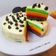 Cooksnap dari azkafairuz (dapurhits) untuk resep Rainbow cake 3 telur