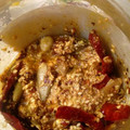 El cooksnap de Mayela Jimenez cuando hizo Salsa picante de frutos secos y semillas.